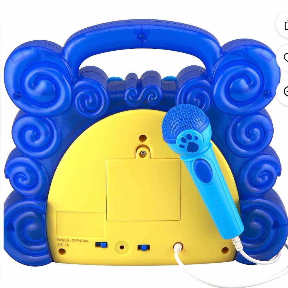 Fun Blues Clues Sing~Along Kids Karaoke Machine. Working microphone & speaker - Picture 4 of 9